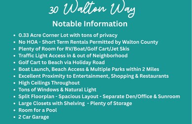 Walton Way Notable Info