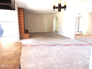 Kitchen to family room