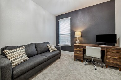 Third bedroom is currently being used as an office.