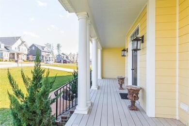 Nice front porch for relaxing.