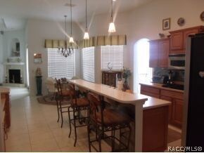 Breakfast Bar in kitchen