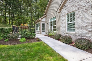 The side entrance provides access from the private