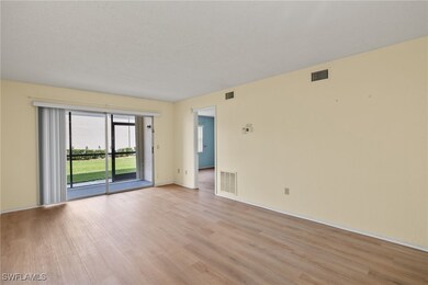 Unfurnished room featuring light wood-type floorin