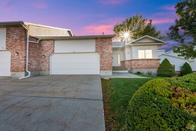 Driveway and garage.