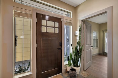 Foyer. As you enter the home there is one bedroom
