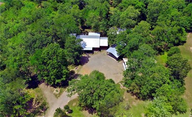 Drone footage of the 2.75 acre layout