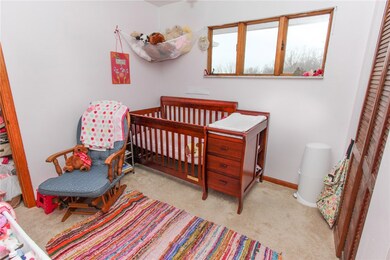 Second upstairs bedroom with great closet space.