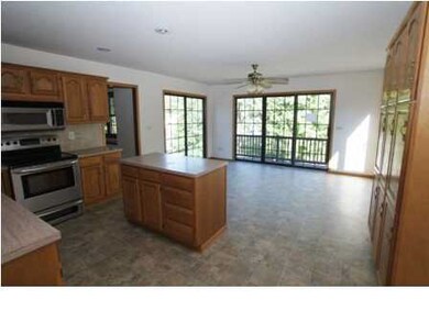 Kitchen and eating space