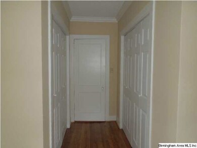 hall in master bedroom with 2 closets