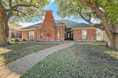 View of beautiful ranch-style brick home