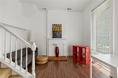 Rec room featuring wood-type flooring