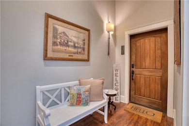 Exterior entrance to this charming top floor condo!