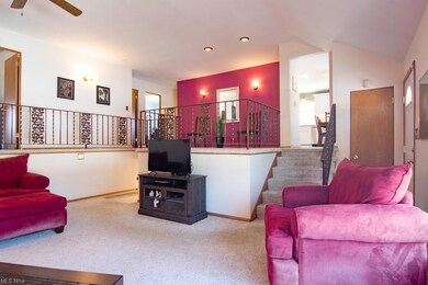 Formal Dining room with accent wall overlooks Livi