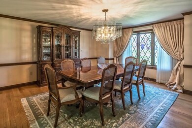 Elegance reigns in the spacious formal Dining Room
