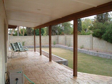 Huge covered patio