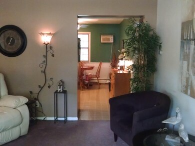 View of Kitchen from living rm