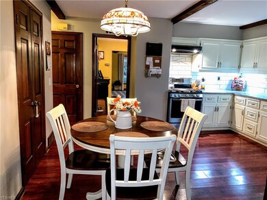 View of the kitchen
