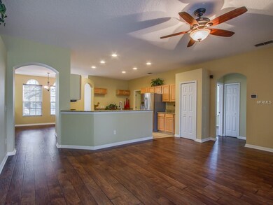Family Room/Kitchen Combo, looking into Formal Din
