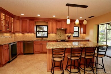 Kitchen with island where everyone gathers!