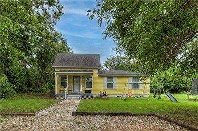 Large front yard