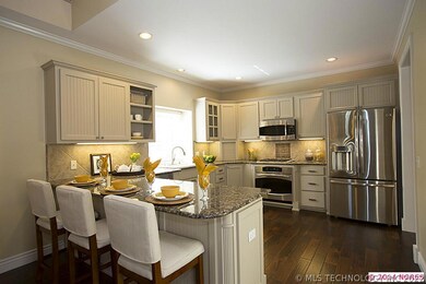 Bar area  in Kitchen is great for entertaining.