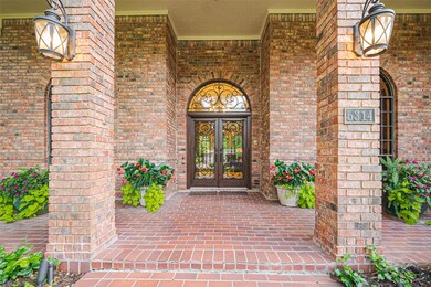 This welcoming front porch exudes charm and warmth