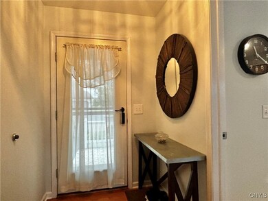 Entry foyer.  Kitchen is to the right.