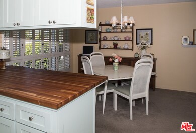Looking from kitchen to dining area