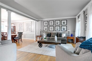 Living Room with open concept to Formal Dining Roo