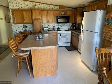 Breakfast bar seating.