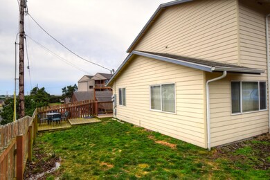 Side Yard and Deck