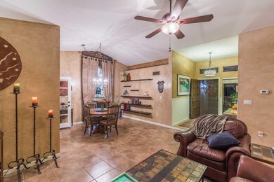 Living Room with Front Entry View