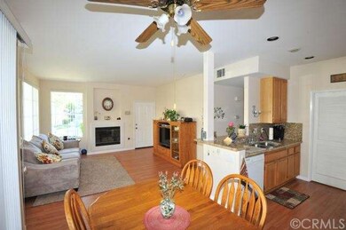 view of family room from dining area