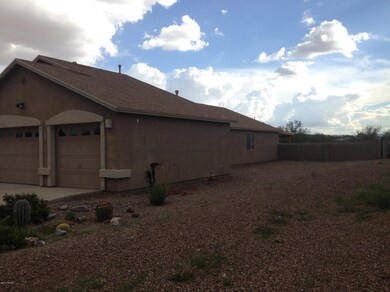 Room on the side of the house