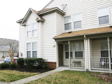 Welcoming front porch.