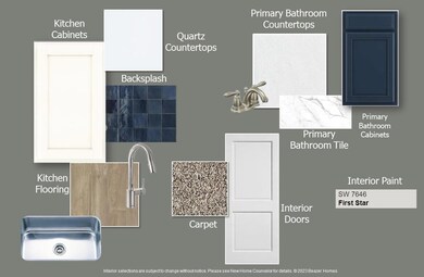 Interior design selections