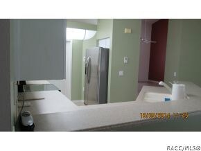 kitchen fridge and bar