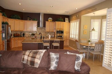 Kitchen off family area