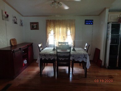 Separate dining room area