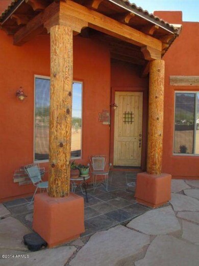 Front Covered Entry Area