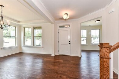 view of the entrance on the Cadance floor plan, sh