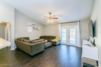 Family Room/French doors