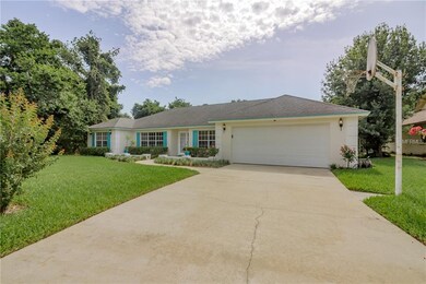 Drive way to 2 car garage.
