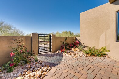 Custom Gated Front Courtyard
