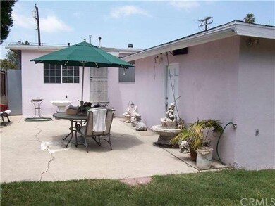 Rear view of house