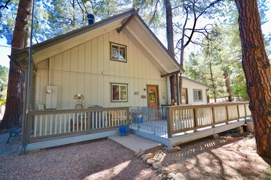 Large Fenced Wooden Deck