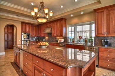 Beautiful kitchen with huge granite-topped island!