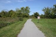 Over 9 miles of walking trails run thru Ladd Park