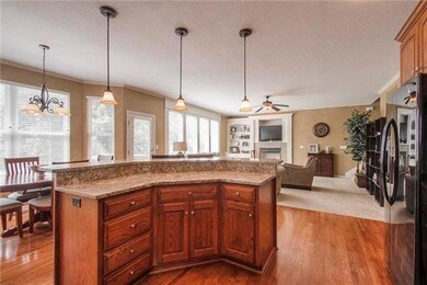 Open Floor Plan into Living Room.