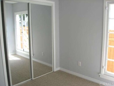 2nd Bedroom with Mirror Sliding Closet Door